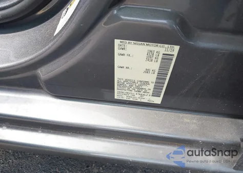 2020 Nissan Altima S Fwd из США, поврежденный, VIN 1N4BL4BV3LC196623